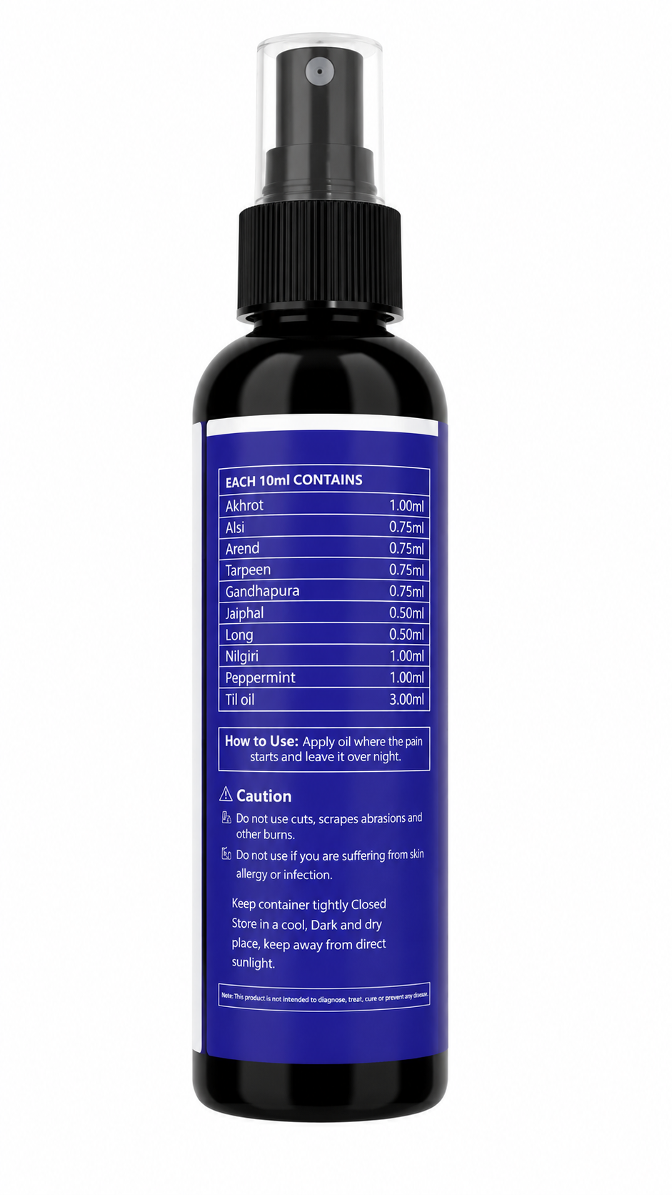 Deep Relief Herbal Joint Oil – 100ml | GMP Certified Ayurvedic