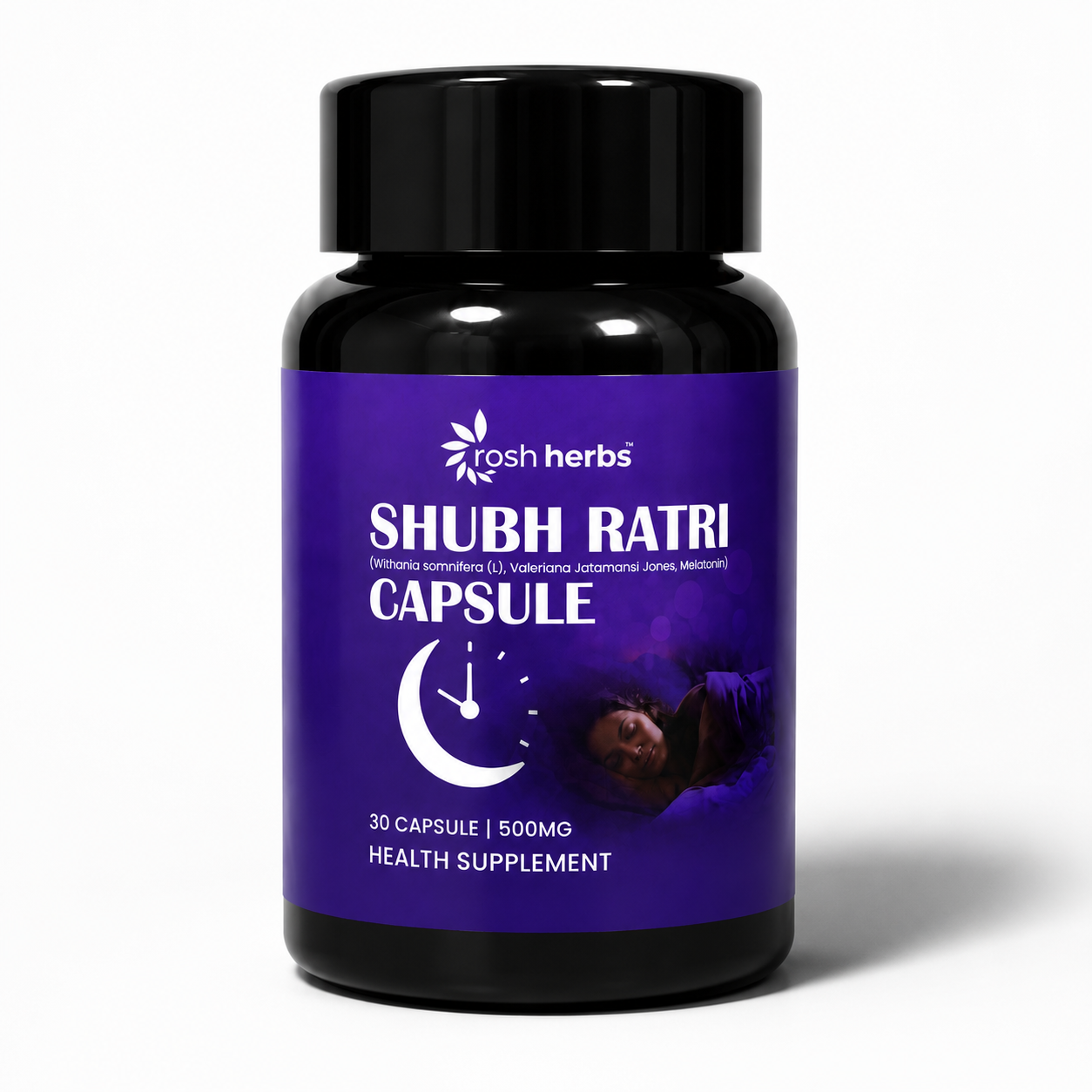Shubh Ratri Deep Sleep Capsule – 30 Caps | Natural & Non-Habit Forming