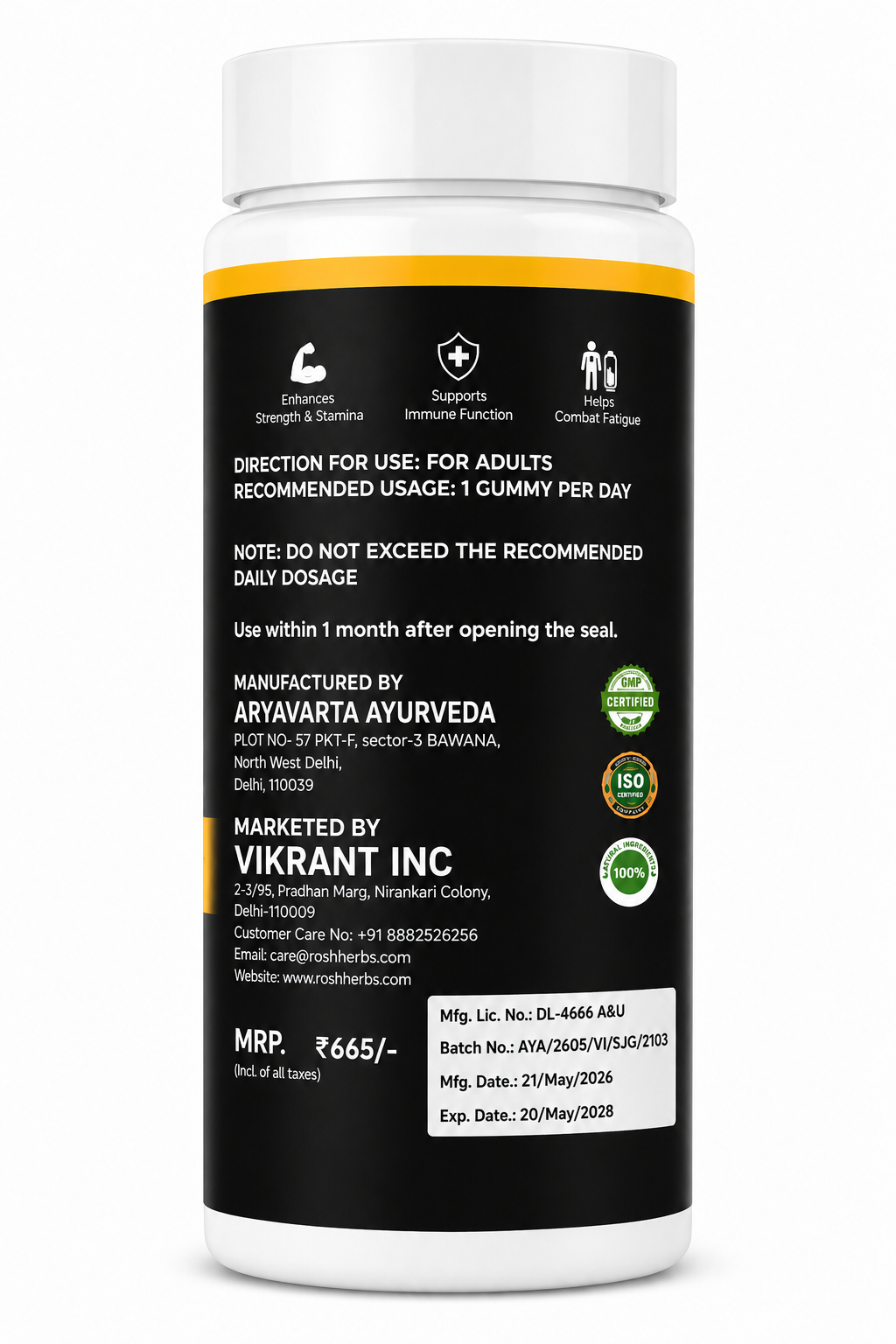 Shilajit Gummies – Nature's Strongest Secret for Energy, Stamina & Vitality